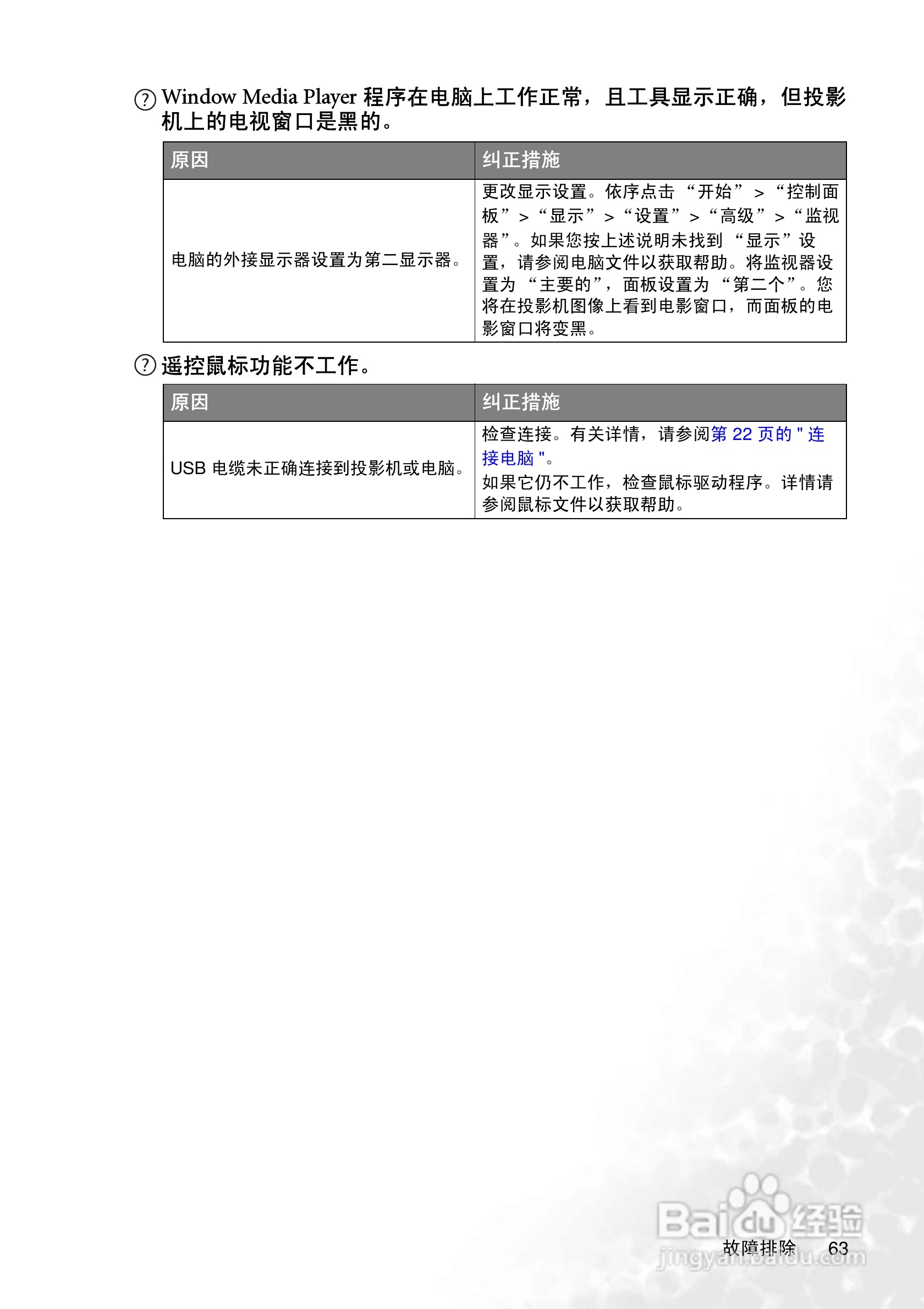 明基MP775投影机使用说明书:[7]
