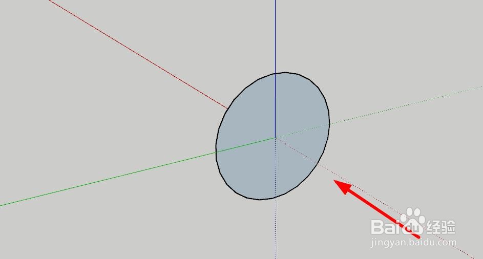 sketchup怎么快速制作一个圆球