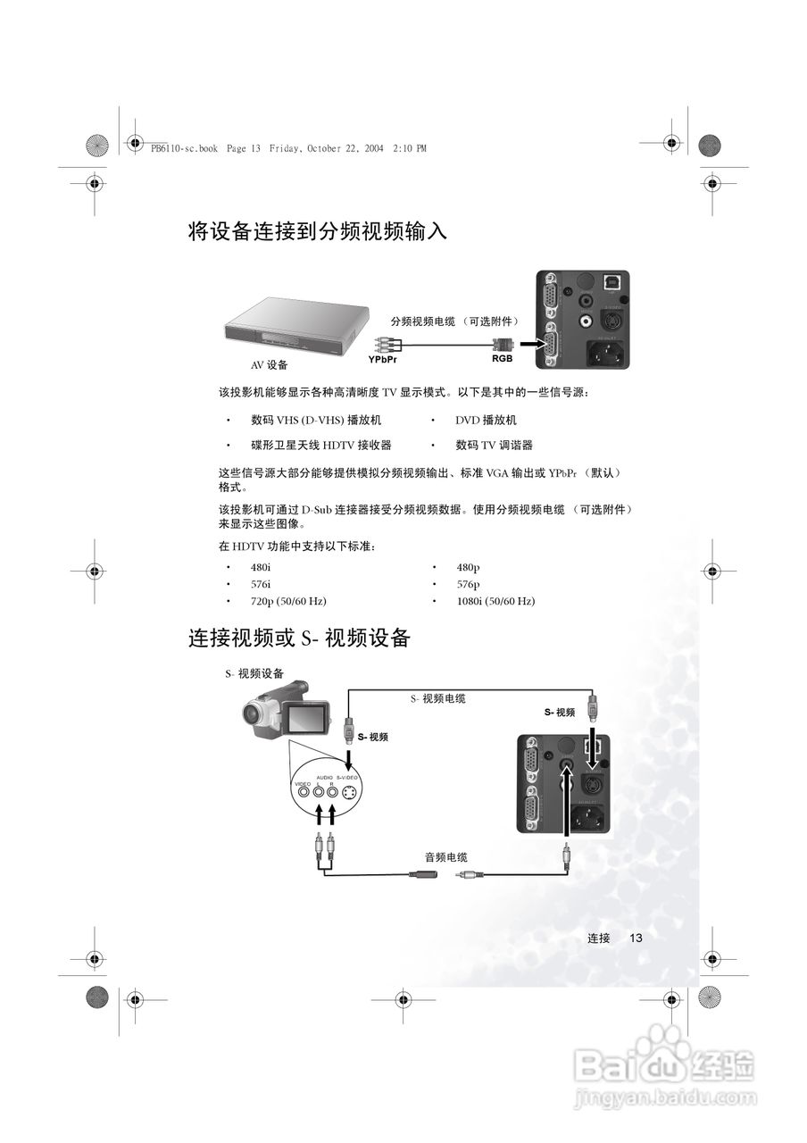 明基PB6115投影机使用说明书:[2]