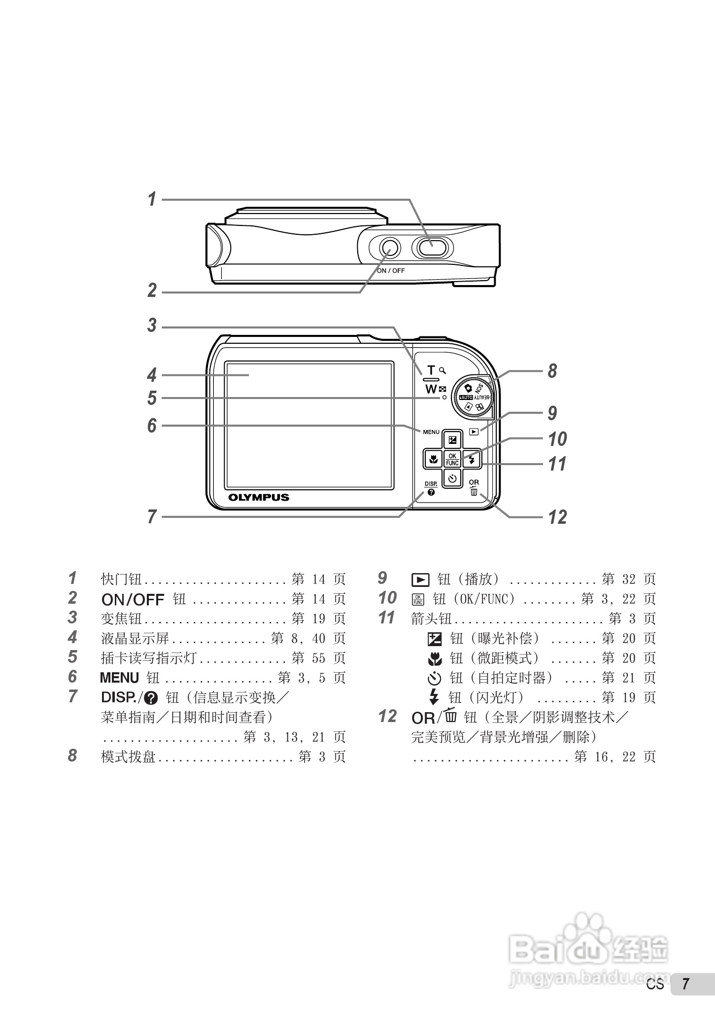 OLYMPUS U-5000数码相机说明书:[1]