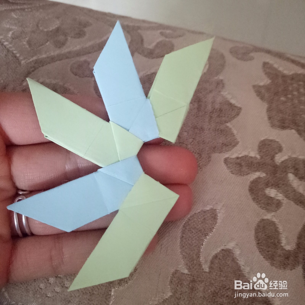 玩具飞镖的折法