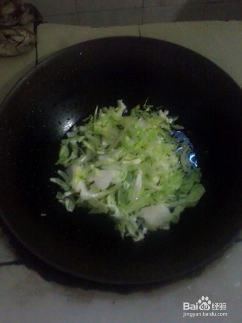 凉拌卷心菜，纯青好营养