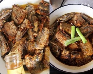 营养美食制作家常红烧带鱼