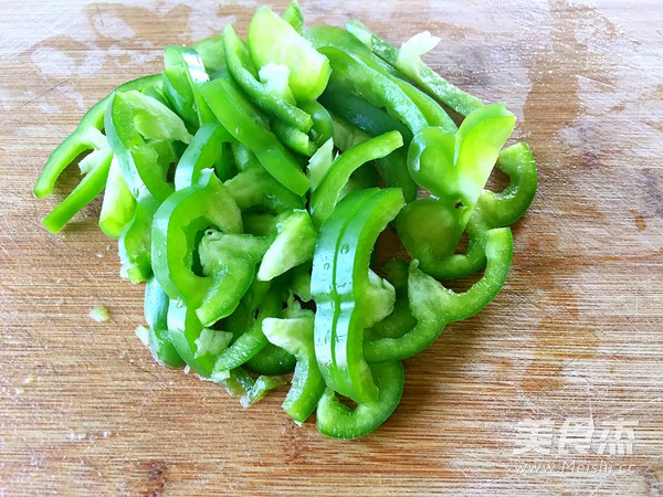 青椒肉片的做法