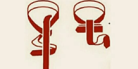 一根皮筋打结步骤