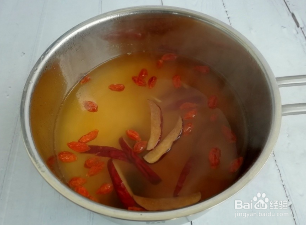 枸杞酒酿蛋汤的家常做法