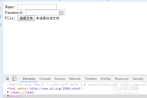 jQuery:file选择器选取类型为 file 的input元素