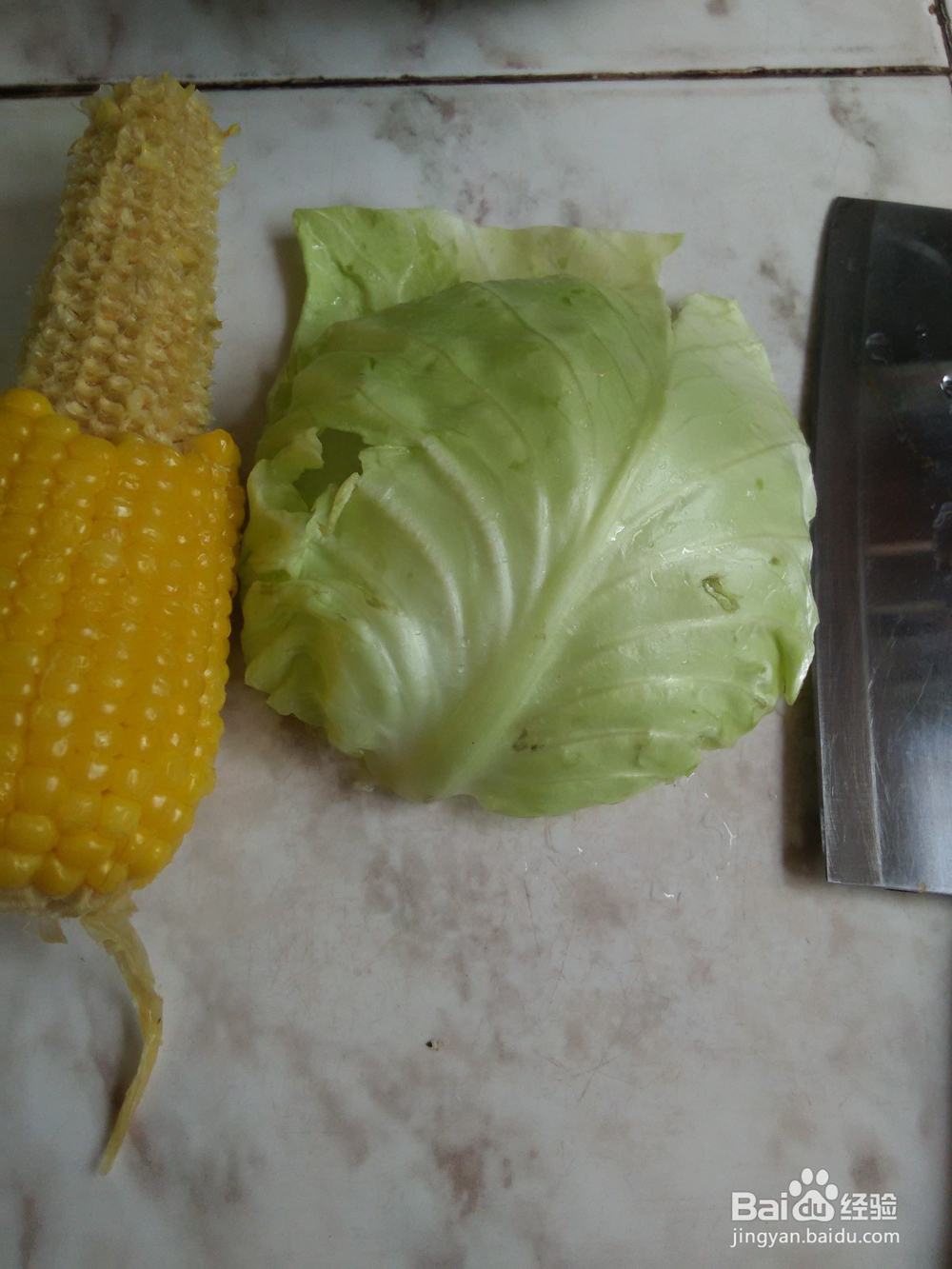 玉米洋白菜怎么做花朵