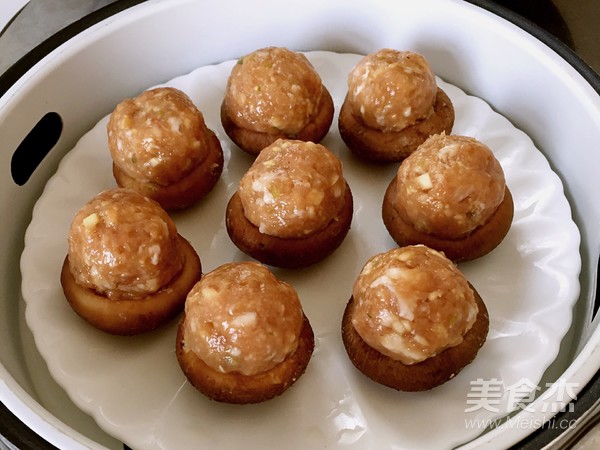 香菇酿肉的做法