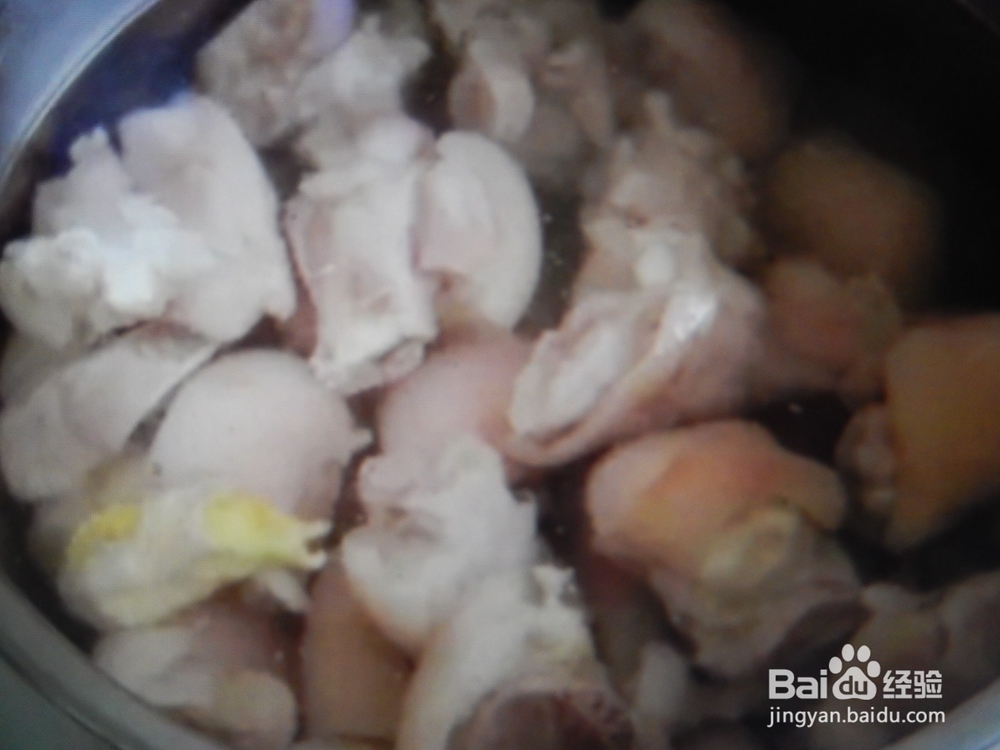 花生猪脚皮冻？