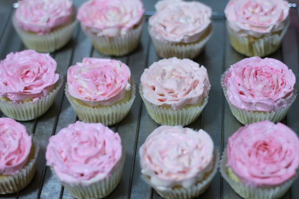 缤纷纸杯蛋糕花束