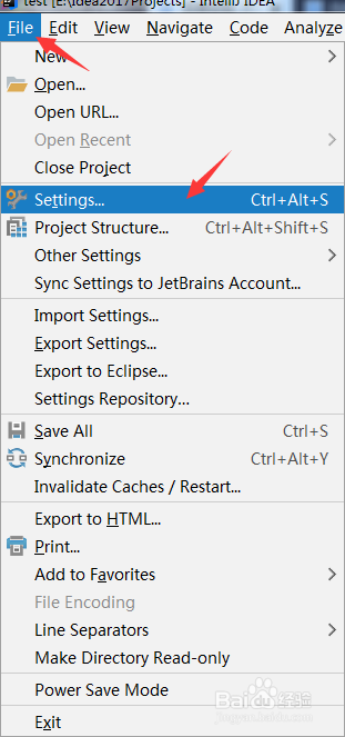 intellij idea2017 设置界面字体