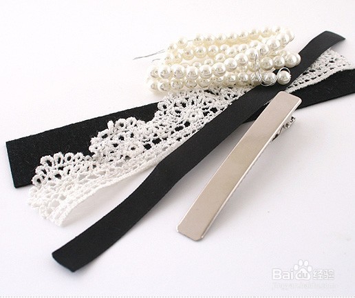 教你做蕾丝皇冠发卡