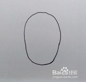 线描画：脸谱（1）