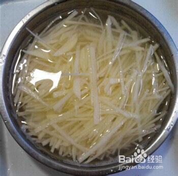 家常醋溜土豆丝的制作