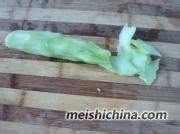 废物也美味——肉片西兰花菜梗