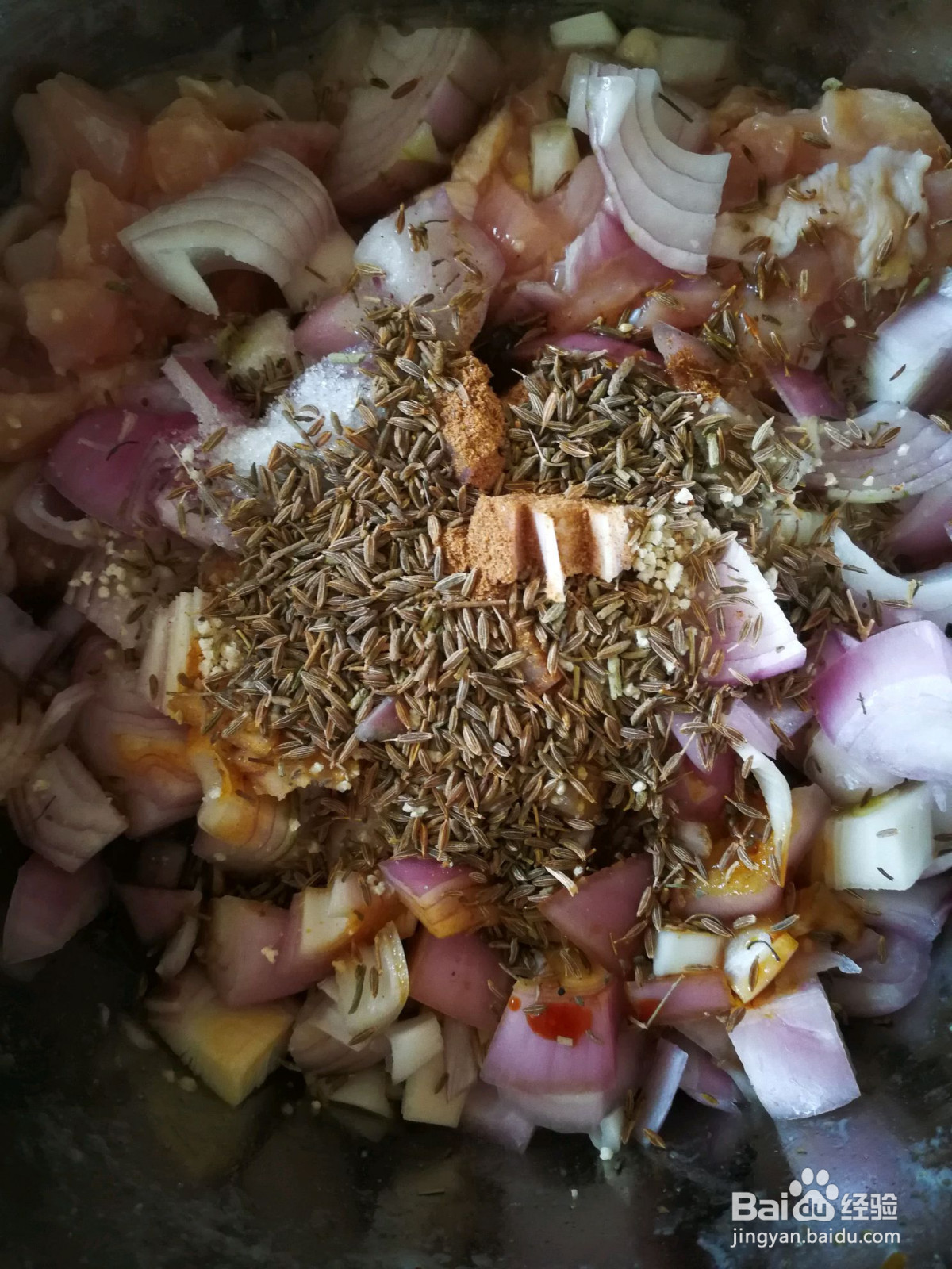 鸡腿馅饼的做法