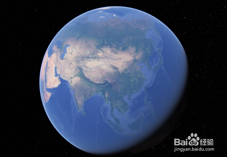 谷歌地球（网页版）如何查看地点