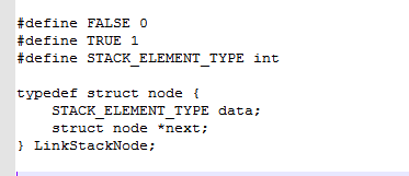数据结构如何创建 顺序栈和链栈