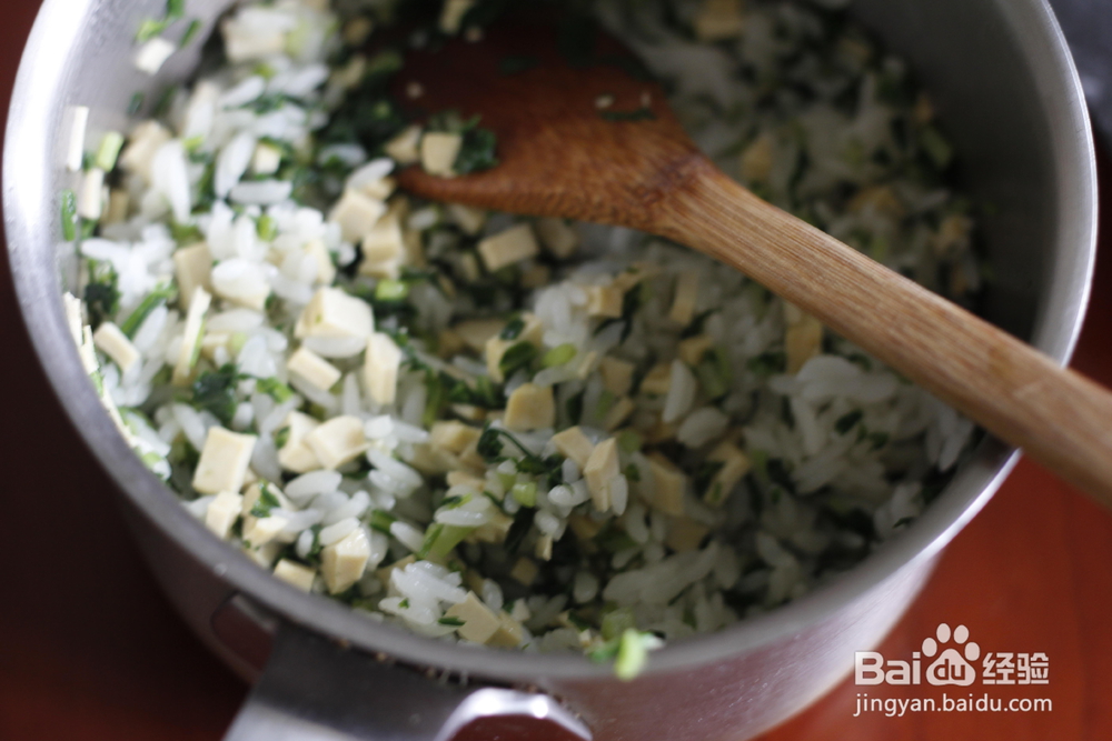 营养美味的香干马兰头拌饭