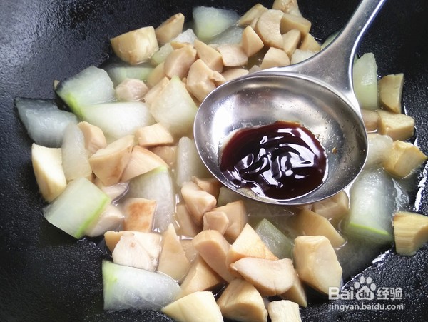 杏鲍菇烧冬瓜