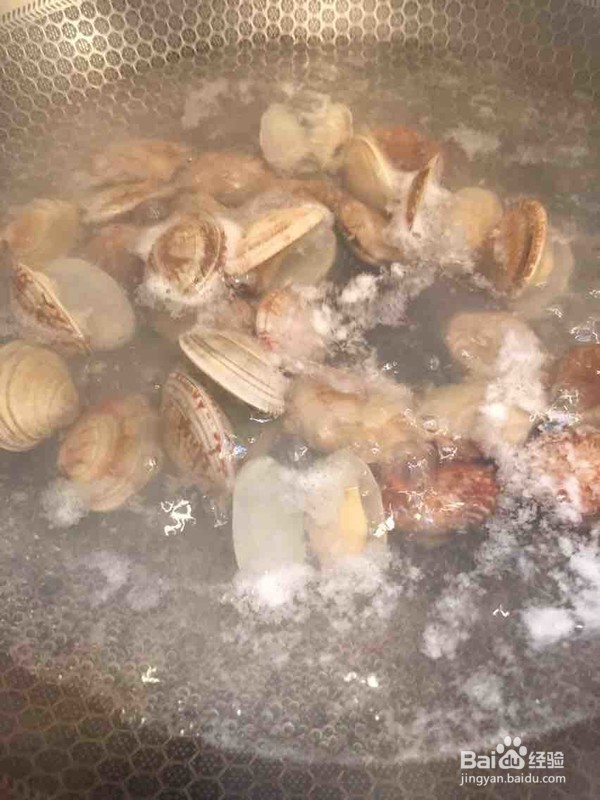 蛤蜊蒸蛋的做法