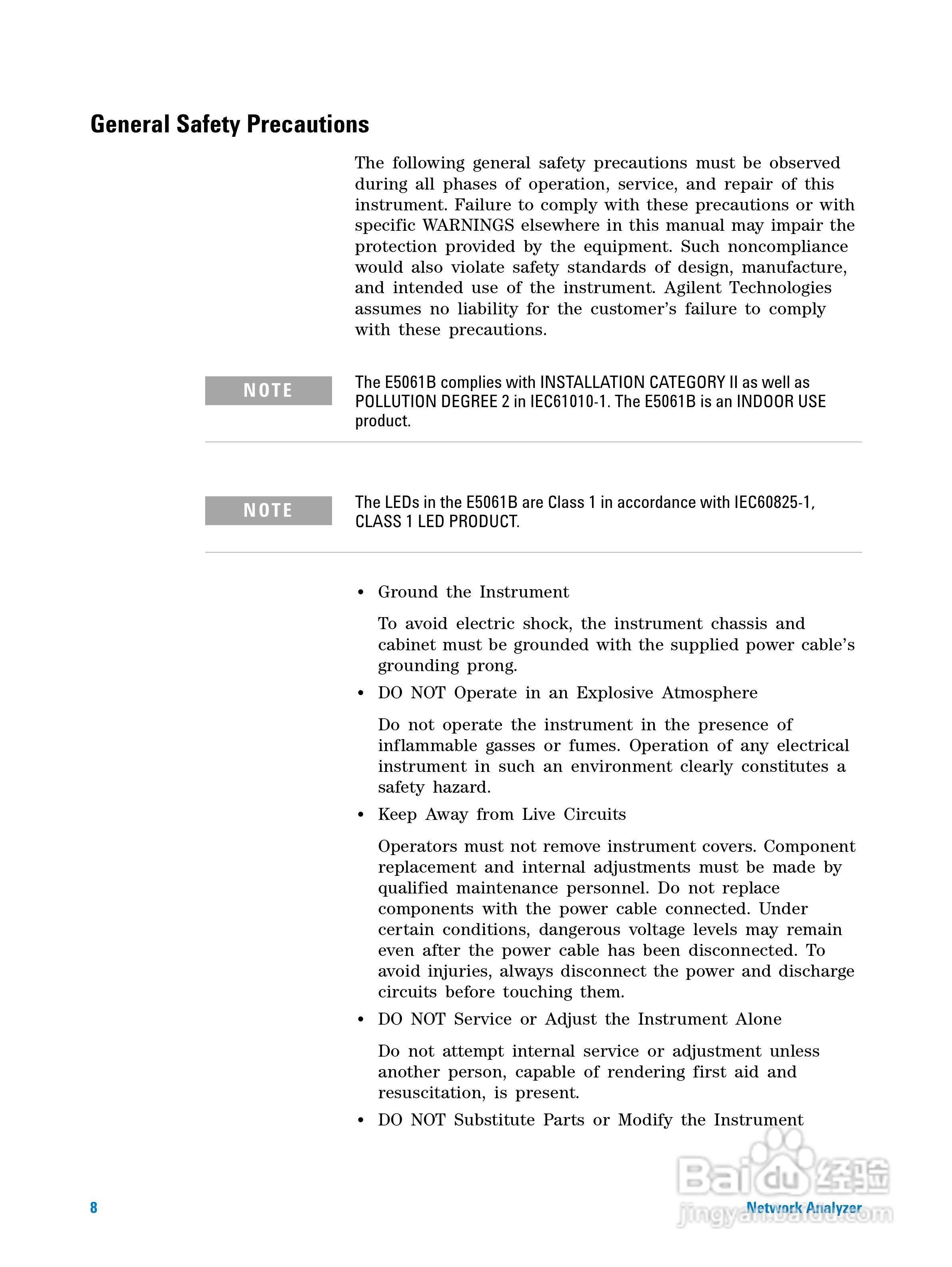 E5061B-ENA系列网路分析仪操作手册:[1]