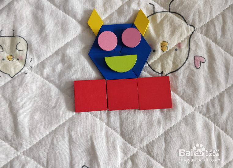 用几何形状怎么拼一辆怪兽车？