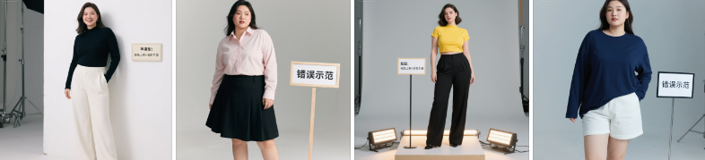 微胖身材扬长避短穿搭术