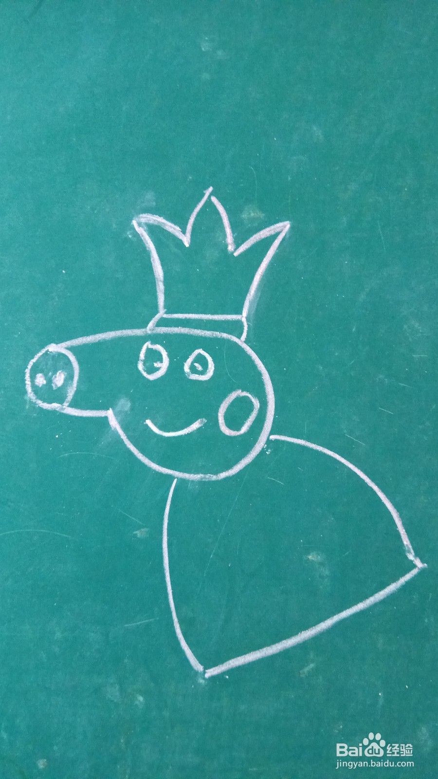 儿童简笔画小猪佩奇画法