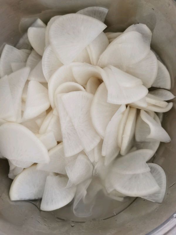 脆爽可口萝卜片