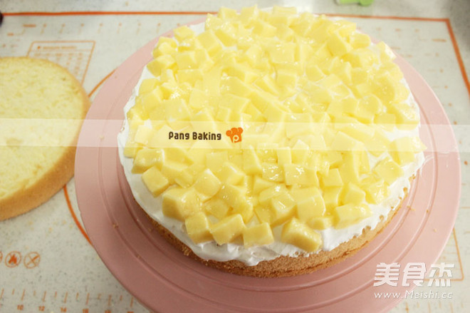 花束奶油生日蛋糕