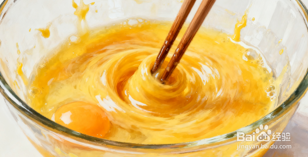 肉末蒸蛋羹:嫩滑入味,老人小孩都爱吃,无气孔