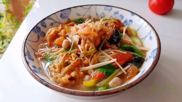 素烩萝卜丸茄汤