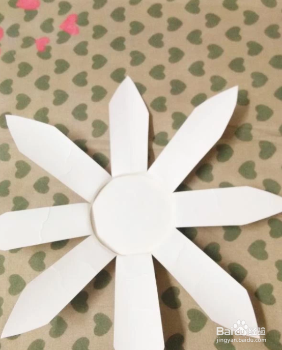 纸杯菊花制作方法