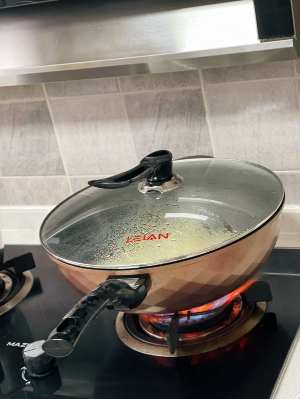 小白菜香菇馄饨