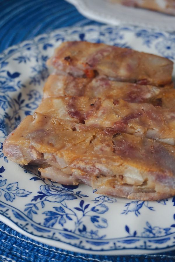 广式茶点芋头糕