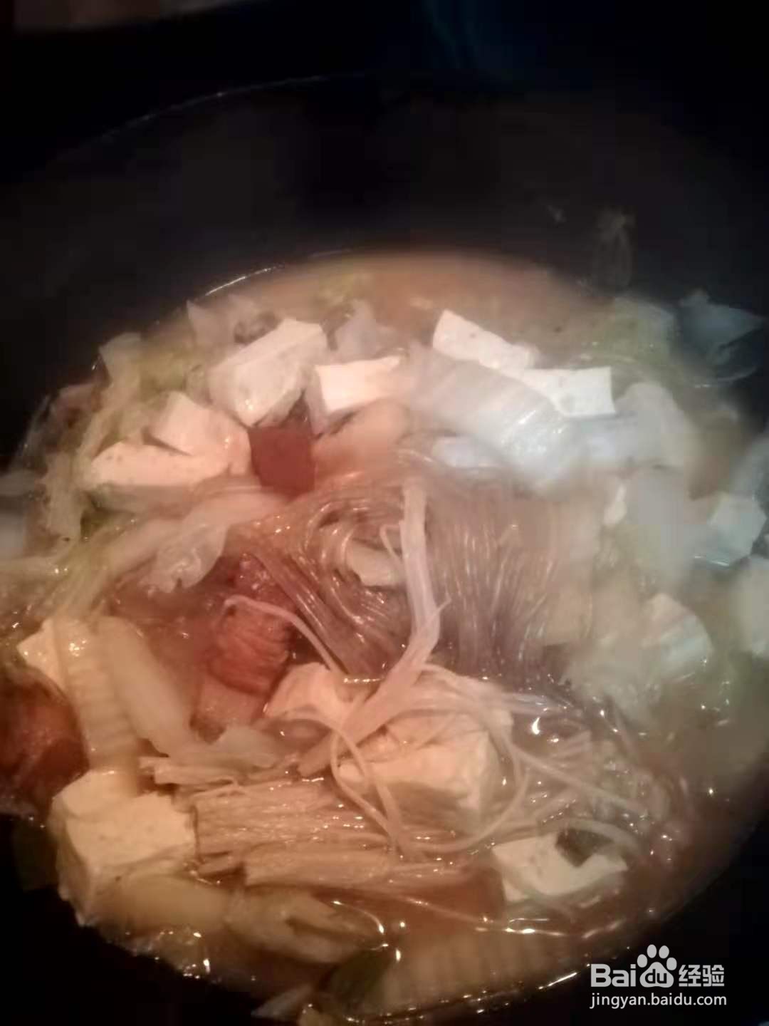 猪肉白菜炖粉条