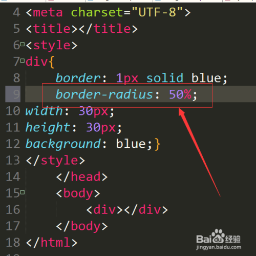 怎样在网页画圆（网页设计）
