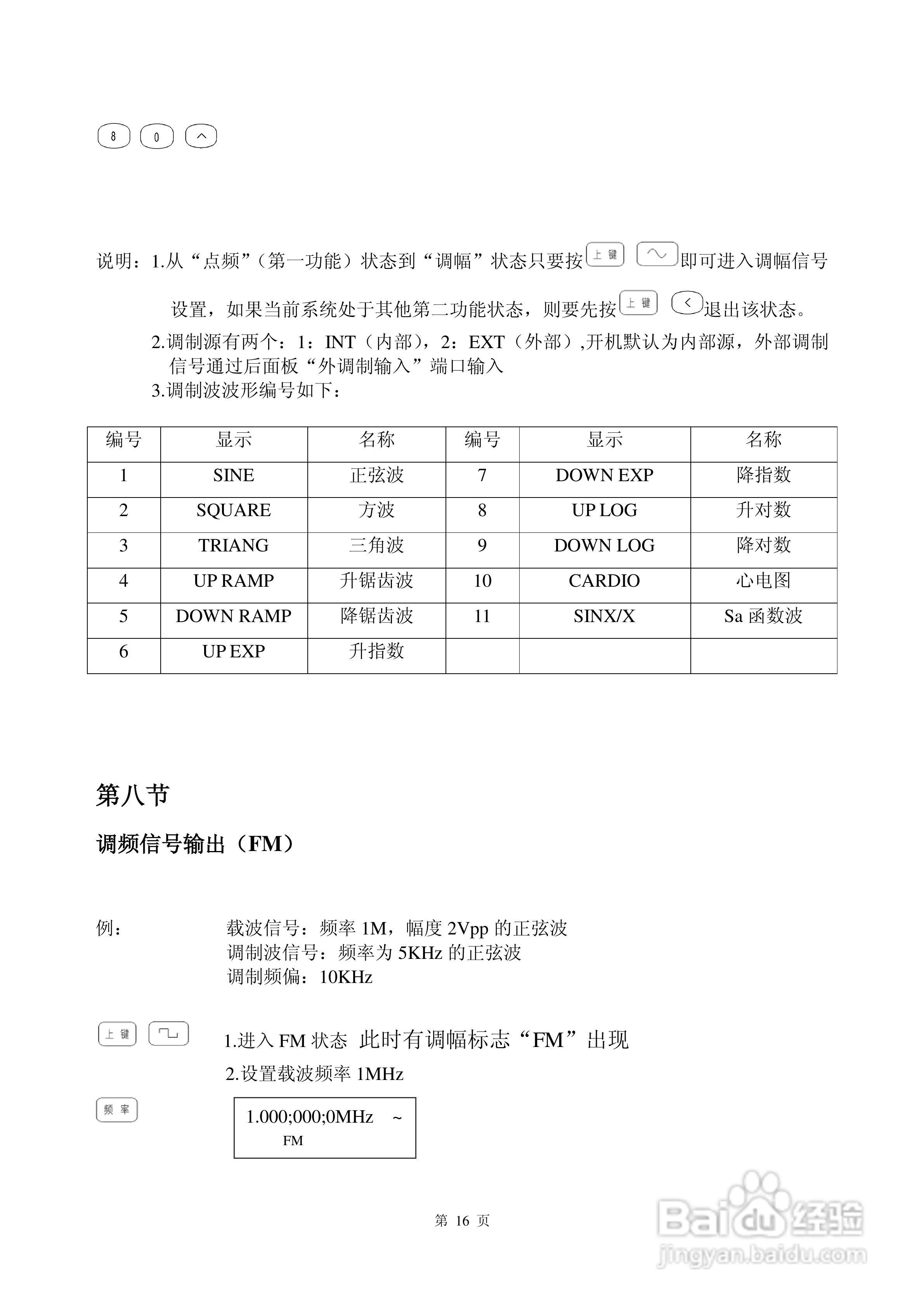 南京长盛函数信号发生器系列说明书:[2]
