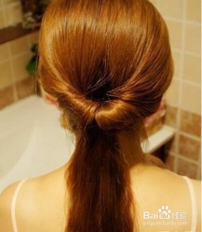 教你怎样做出夏日盘发图片教程 减龄显瘦发型~