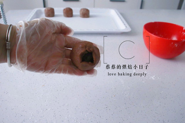 巧克力奶酪酥皮月饼