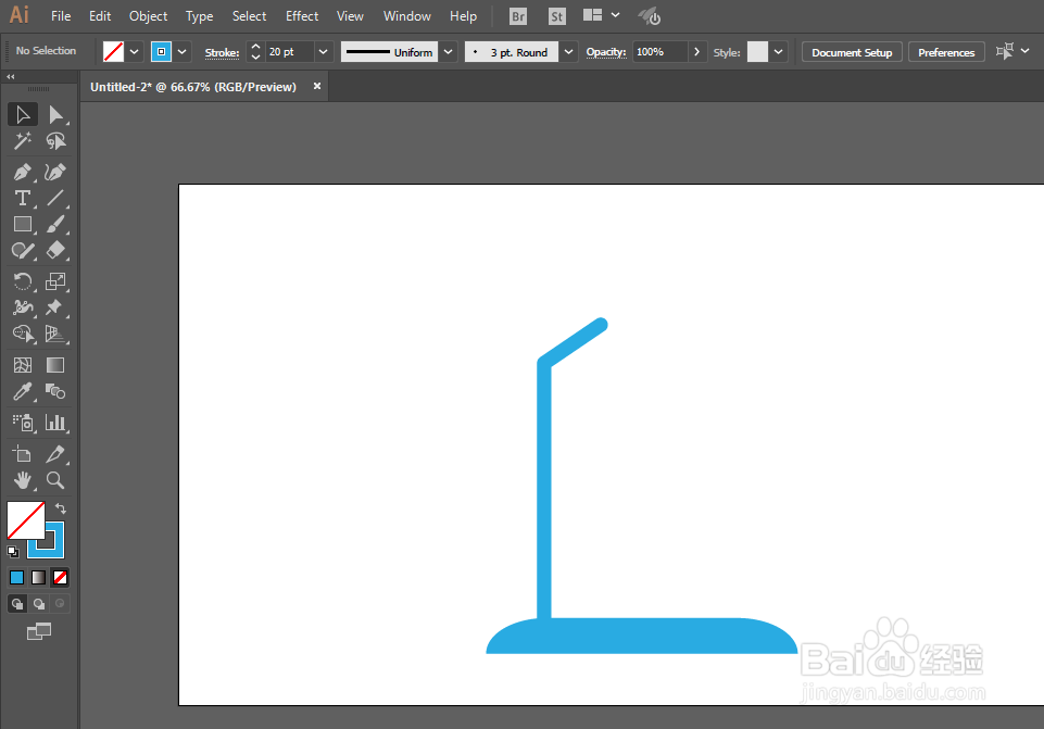 如何用ILLUSTRATOR绘制显微镜图标