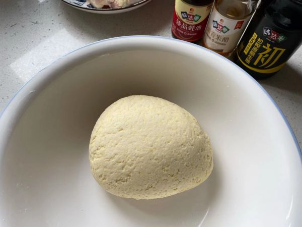 玉米面茴香大蒸饺