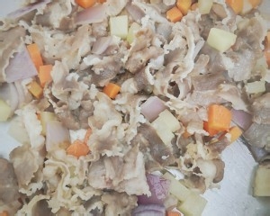 保健养生快手黑椒肥牛饭