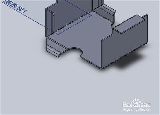钣金的绘制(Solidworks)：[10]展开折弯