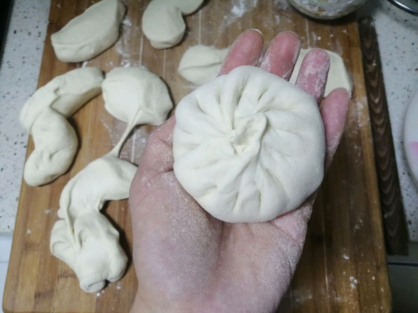 韭菜豆腐粉条包子