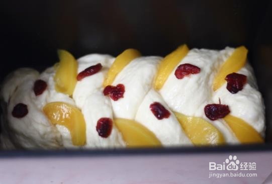 黄桃吐司的做法