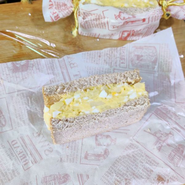 鸡蛋土豆爱心三明治