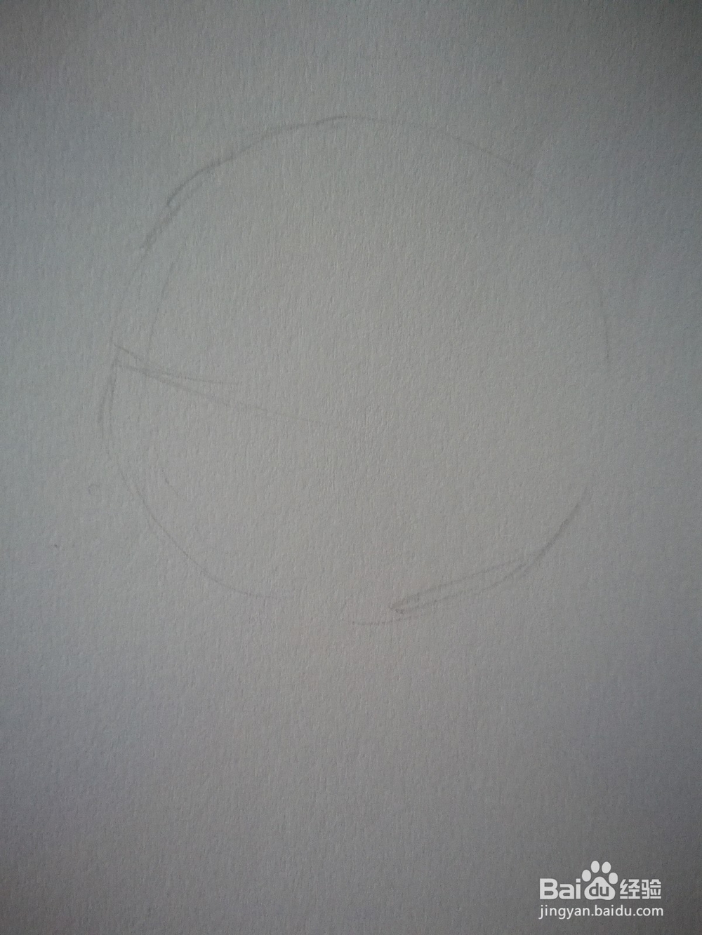 动漫人物头部铅笔手绘教程